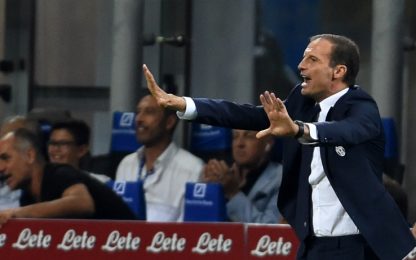 Allegri: "Inter-Juve non deve toglierci certezze"
