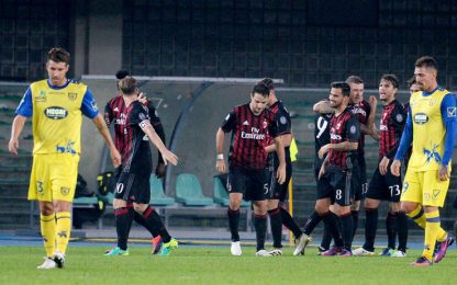 Il Milan fa sul serio, Chievo ko: ora è secondo