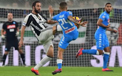 Juve, decide Higuain: Napoli affondato dall'ex 