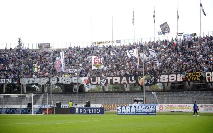 Ascoli, caos stadio. Cardinaletti: "Ok Pescara"