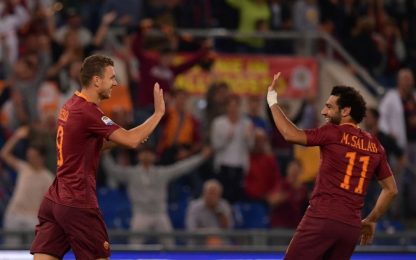 Da Dzeko a Salah, la Roma è il club più pericoloso