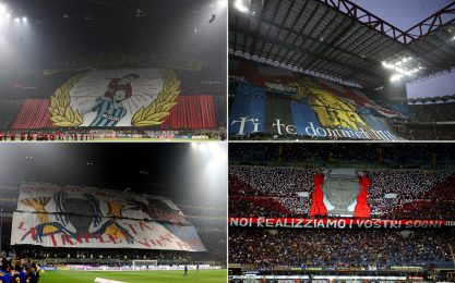Milan-Inter: il derby si vince anche in curva
