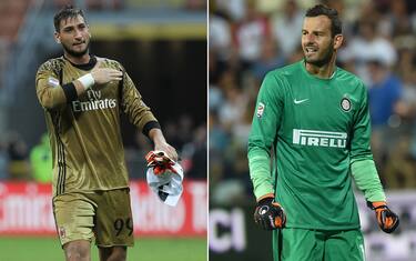 Gigio contro Handa: un derby a colpi di parate