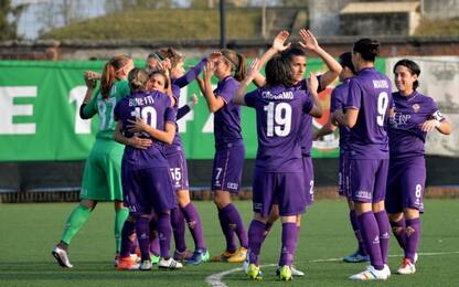 Serie A donne: la Fiorentina si gode la vetta