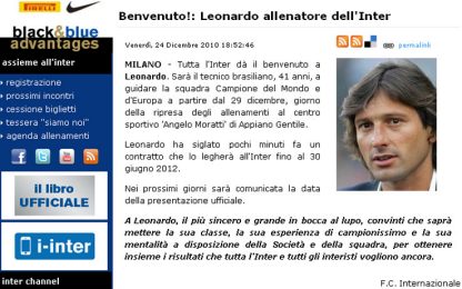 Leonardo tecnico dell’Inter, con la benedizione di Galliani