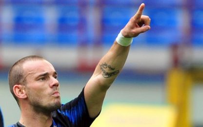 Sneijder tranquillizza l'Inter: "Amo Milano, resto qui"