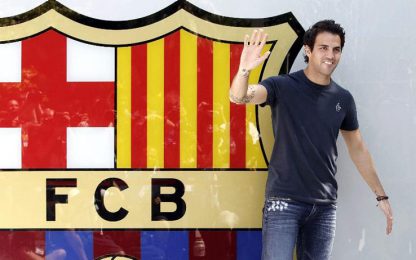 Fabregas torna a casa: al Barça fino al 2016