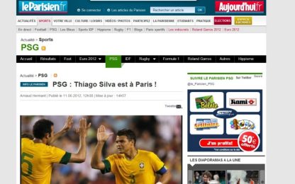 Thiago Silva, c'è già la firma col Psg? Montella è in viola