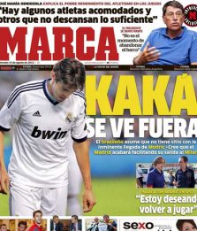 Stampa spagnola: Modric al Real spinge Kakà al Milan