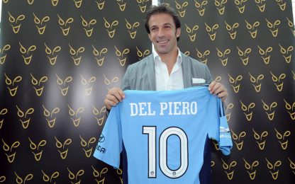 Del Piero: "Sarà un'avventura splendida". Per lui c'è il 10
