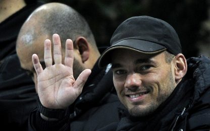 Sneijder: "Galatasaray? Non è detto che decida entro lunedì"