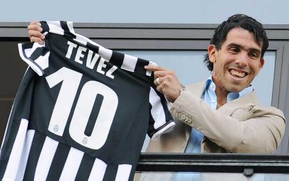 Juve, Tevez a Torino: avrà il numero 10. LE TRATTATIVE