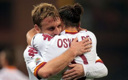 Roma, De Rossi trattiene Osvaldo. LE TRATTATIVE
