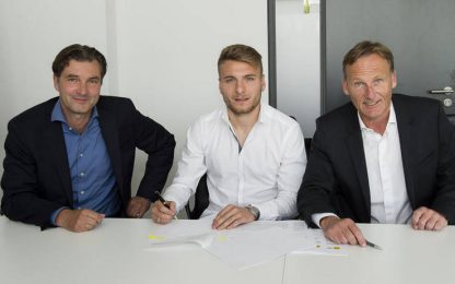 Immobile firma a Dortmund. "Molto felice, grato al Borussia"
