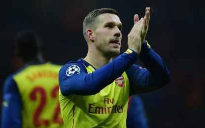 Inter-Arsenal, primo incontro: si tratta per Podolski