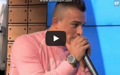 L'Inter cambia musica: il beatbox di Shaqiri sul palco