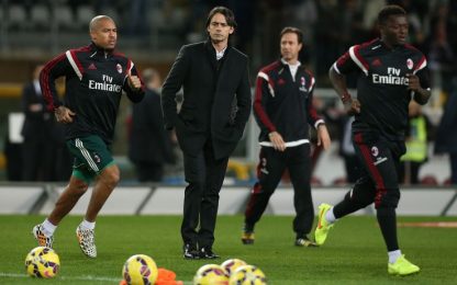 Inzaghi: "Contento del confronto con Sacchi, ma decido io"
