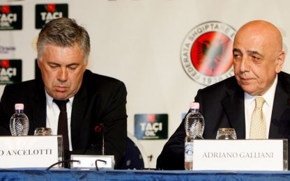 Ancelotti, Galliani non si arrende: "Il pressing continua"