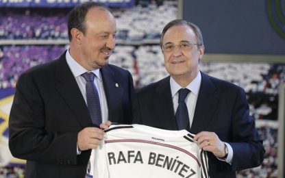 Real, Florentino presenta Benitez: "Questa è casa mia"