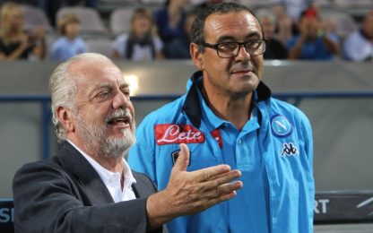 De Laurentiis difende il Napoli: grande partita, nulla da rimproverare