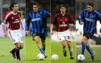 Da Pirlo a Guly: campioni e pacchi sull'asse Inter-Milan