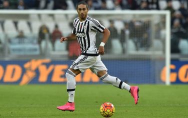 TURIN, ITALY - JANUARY 06:  Martin Caceres of Juventus FC in action during the Serie A match between Juventus FC and Hellas Verona FC at Juventus Arena on January 6, 2016 in Turin, Italy.  (Photo by Valerio Pennicino/Getty Images)