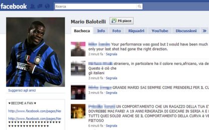 "Mini-Mario vattene": Curva e web uniti contro Balotelli