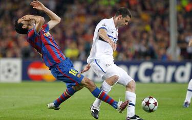 Le pagelle di Barça-Inter: Busquets da Oscar, Samuel un muro