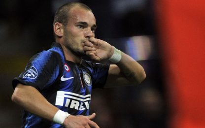 Sneijder: "Felice all'Inter. Vedremo quello che accadrà"