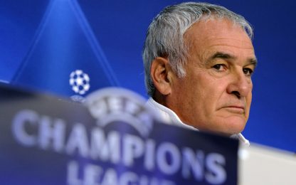 Ranieri: "Ci basta un punto, ma vogliamo vincere a Cluj"