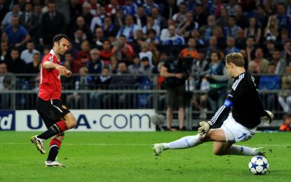 Gioca solo lo United: Giggs e Rooney stendono lo Schalke 04