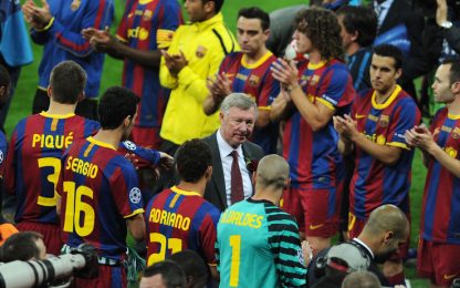 Barça campione, Ferguson: "Impossibile fermare Messi"
