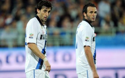 Anche l'Inter perde i pezzi: Pazzini costretto al forfait