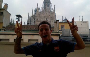 Notte prima dell'esame Milan, il Barça cinguetta su twitter