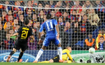 Il Chelsea fa il miracolo, Barça battuto da Drogba