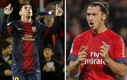 Ibrahimovic contro Messi, sale la febbre a Parigi