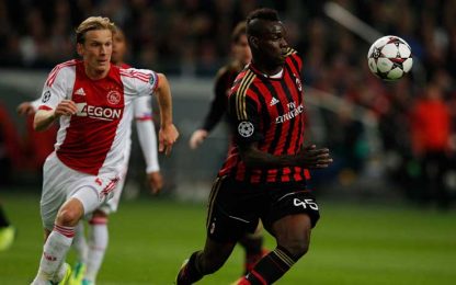 Ajax-Milan, tutto nel finale: è 1-1. Napoli ko 2-0 a Londra