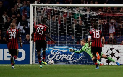 Milan, che paura nel finale: Balotelli lo salva al 93'