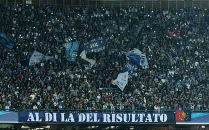 Napoli: maxi multa Uefa, ma Arsenal a porte aperte