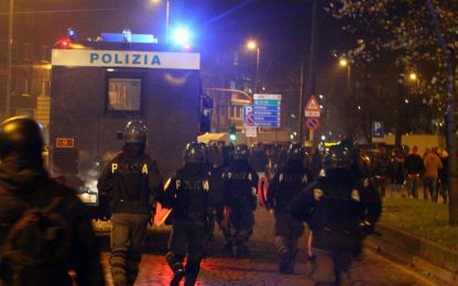 Milano, scontri tra tifosi: sei feriti e sei arresti