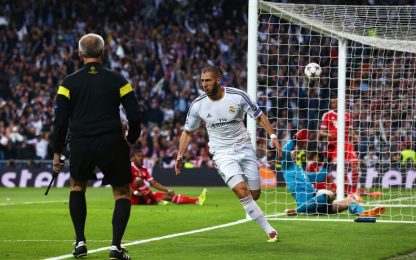 Benzema castiga il Bayern: il Real soffre ma vince 1-0