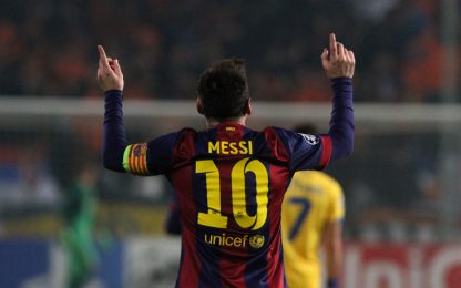 74 volte Messi: un uomo solo al comando della Champions