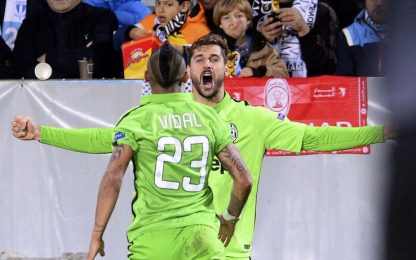 Ruggito del Re Leone e gol di Tevez: la Juve passa a Malmoe