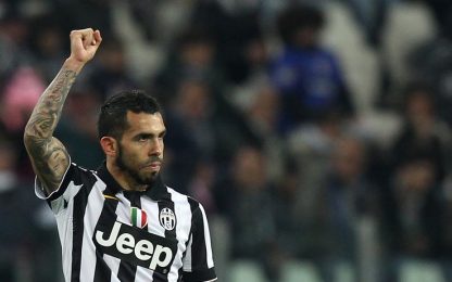 Juventus, Tevez: "Anno strepitoso ma serve l'ultimo sforzo"
