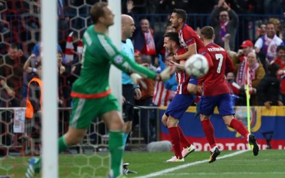 Simeone neutralizza Guardiola: Bayern battuto 1-0 dall'Atletico