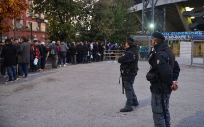 Napoli-Dinamo, non grave tifoso Kiev accoltellato