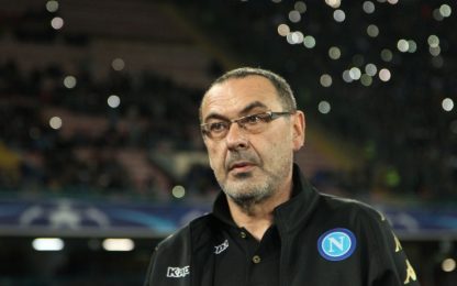 Sarri carica Napoli: "Qui per un gol irregolare"
