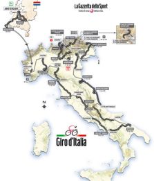 Il Giro d'Italia 2010 tappa per tappa