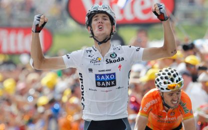 Tour, vince Andy Schleck. Evans in giallo, crolla Armstrong