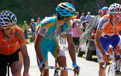 Guasto per Schleck, Contador lo attacca e va in giallo
